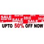 Upto Sale PVC Banner